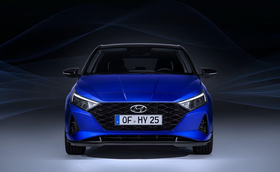 New Hyundai i20 front