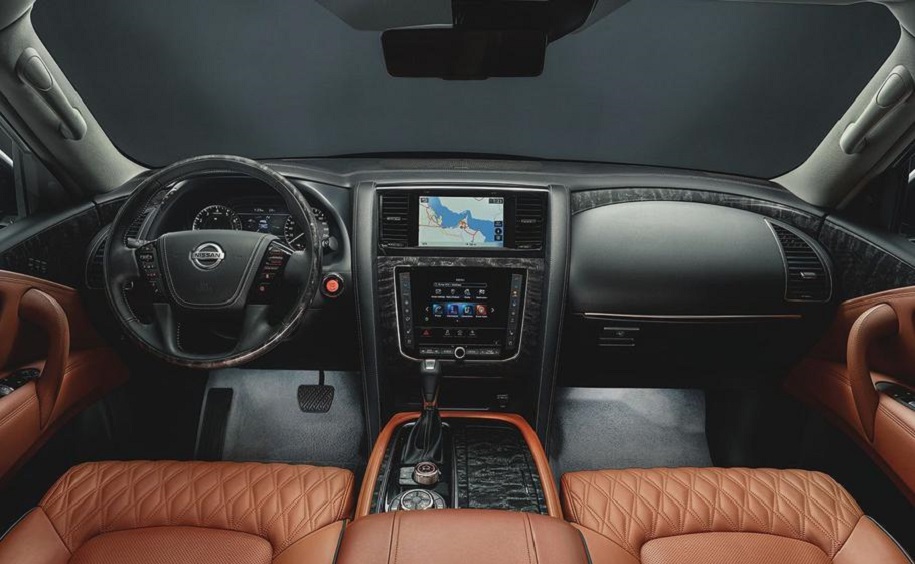 Restyled Nissan Patrol 2020 Interior